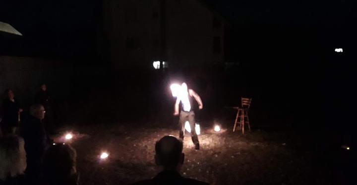 Am Osterfeuer